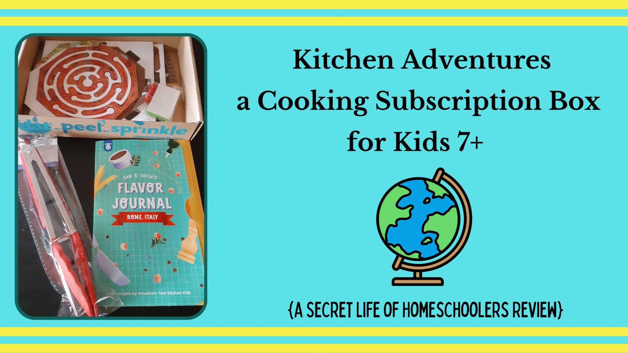 You are currently viewing Kitchen Adventures a Cooking Subscription Box for Kids 7+ {A Review}