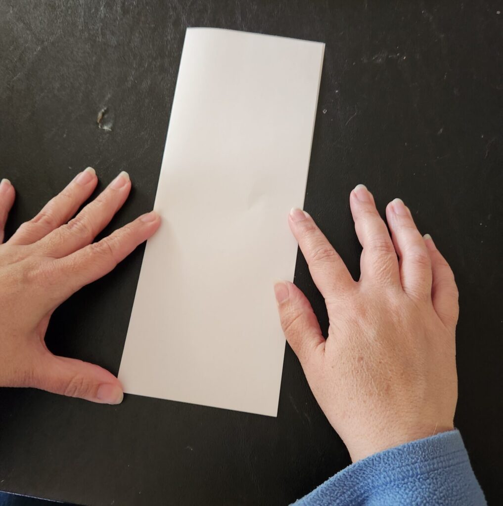 folding paper airplane