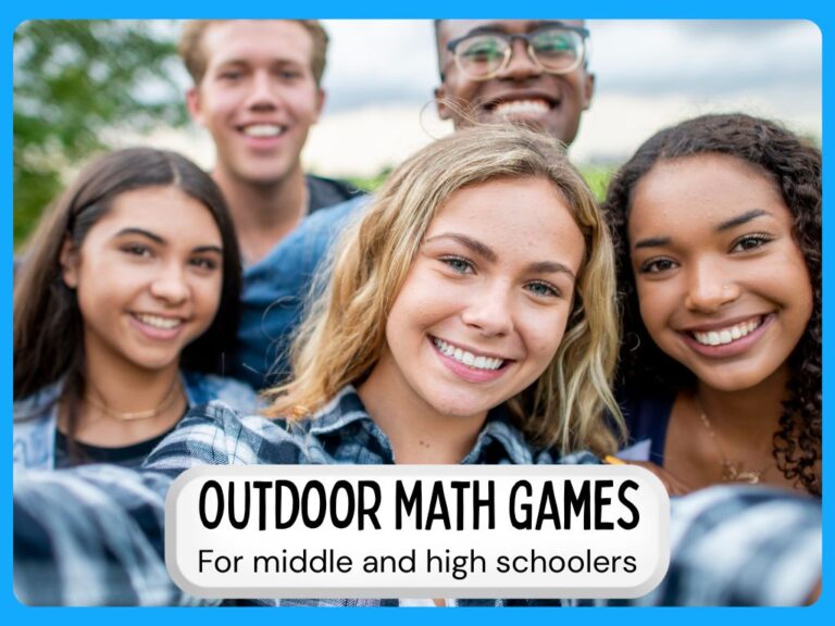 Read more about the article 8 Outdoor Math Games Middle and High Schoolers will Want to Play