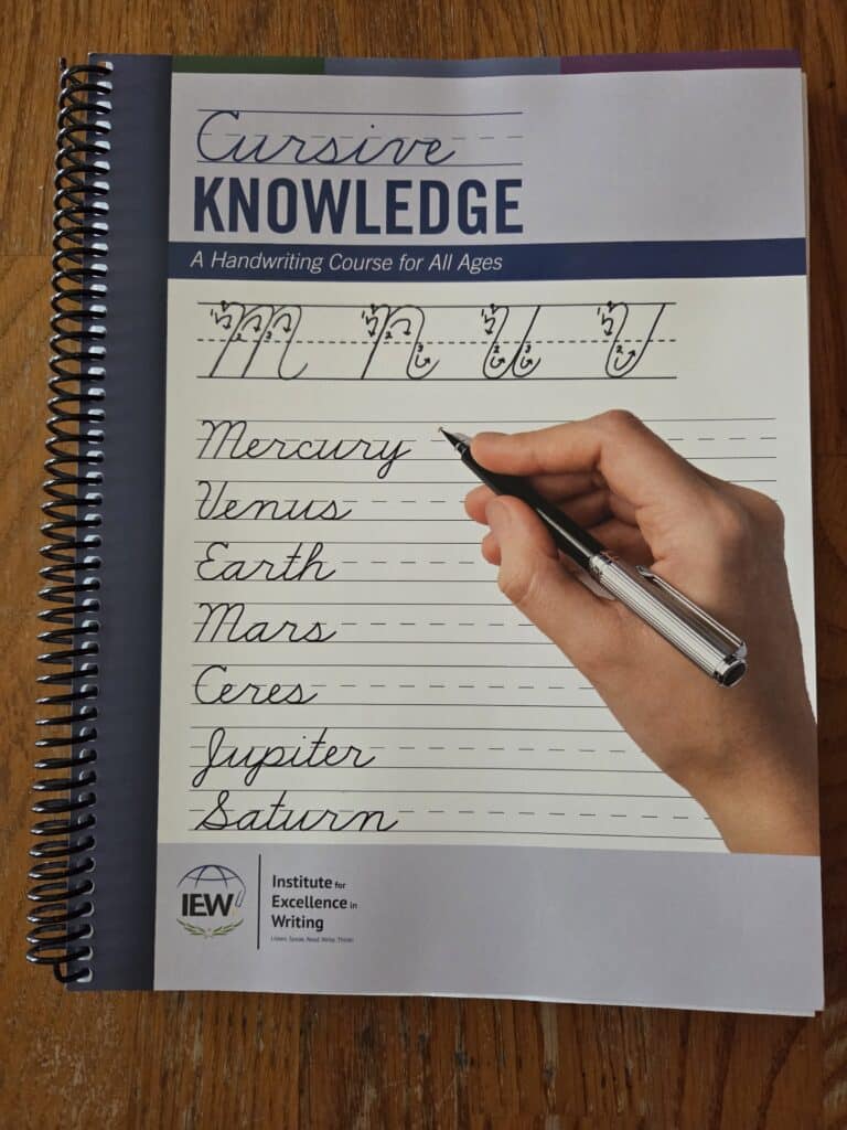 Cursive Knowledge student book